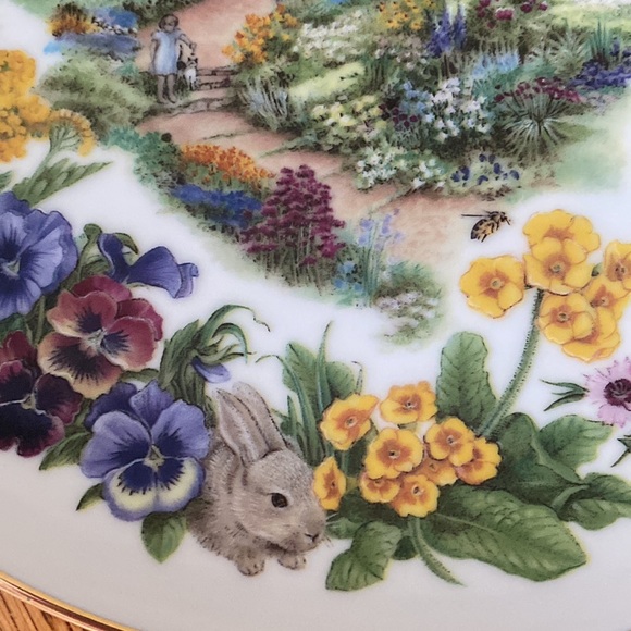 Reco International "Gardens of Beauty" collectible plates - Picture 12 of 13